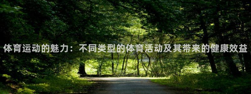 体育运动的魅力：不同类型的体育活动及其带来的健康效益