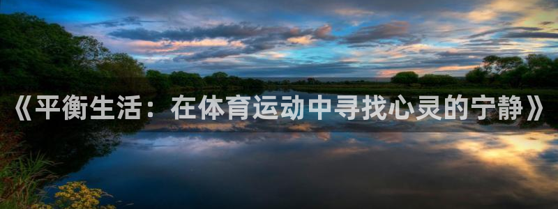 《平衡生活：在体育运动中寻找心灵的宁静》